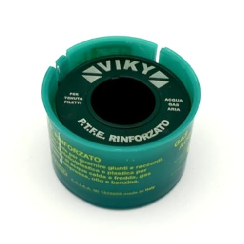 Viky Nastro Teflon Ptfe Rinforzato Antibloccante 70Mt