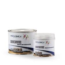Multichimica - Resinstuk - 125 Ml - Stucco Poliestere Per Vetroresina Bicomponente
