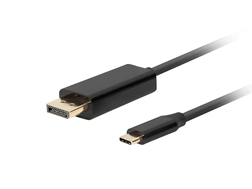 Lanberg Cavo Usb-C A Displayport Maschio 0,5 M 4 K 60 Hz Nero