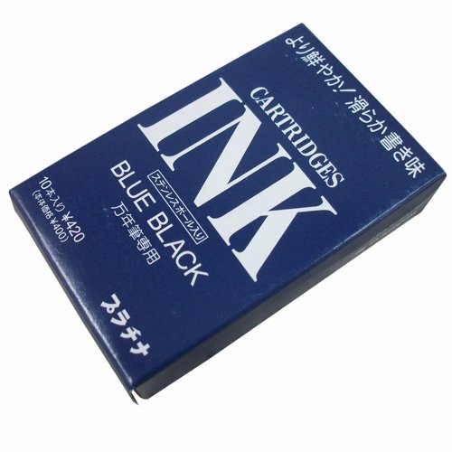 Platinum - Cartucce Di Inchiostro, Confezione Da 10, Colore: Blu
