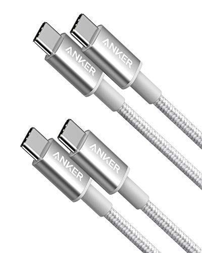 Anker Cable Usb C, Lot De 2 Cable Usb C Vers Usb C 2.0 En Nylon (1M, 60 W), Pour Iphone 15/ 15Pro/15Plus/15Promax, Ipad Mini 6/Pro 2021, Ipad Air 4, M
