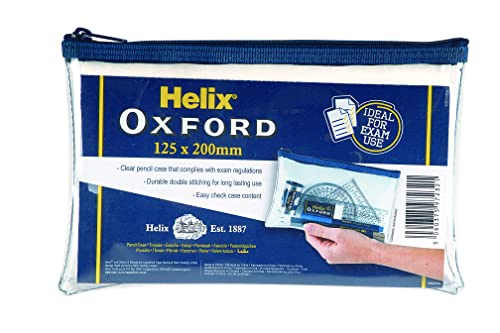 Helix Oxford 930710 8/12,7 Cm Astuccio Trasparente Navy Small