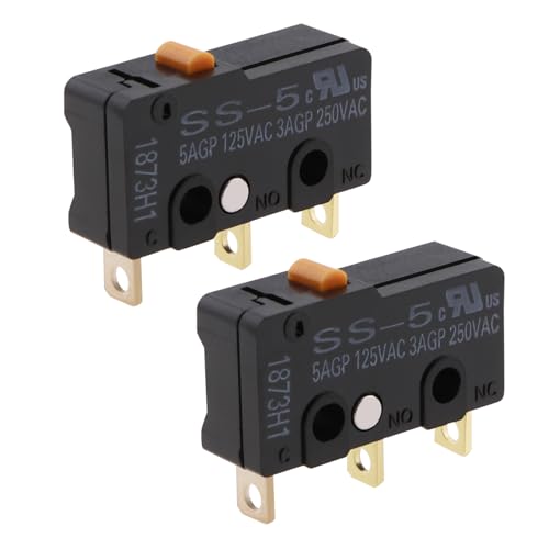 Ototec 2 Attuatori Per Valvola Per Piscina, Microinterruttore, Ricambio Ss-5 5A 125Vac-3A 250Vac Compatibile Con Attuatore Pentair Compool Cva 24