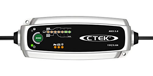 Ctek Mxs 3.8 Caricabatterie Automatico 12 V 3.8 A, Battery Charger