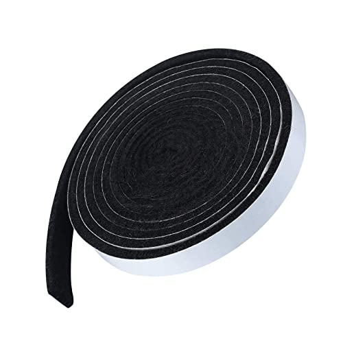 Carkio Bbq Gasket High Heat Temp Seal, Smoker Gasket 9,8 Ft Long Bbq Smoker Self Stick Seal Tape, 3/4 "X 1/8" Bbq Gasket Smoker For Smoker And Bbq Lid