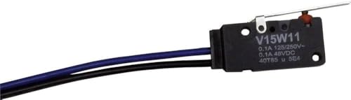Honeywell V15W11-Wz200A02-W2 - Microinterruttore V15W11-Wz200A02-W2 250 V/Ac 5 A, 1 Pulsante On/(On) Ip67