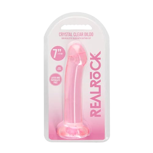 Realrock - Non Realistic Dildo With Suction Cup - 6,7/17 Cm - Rosa