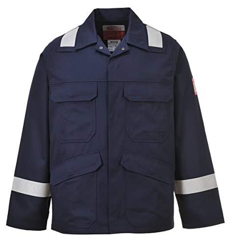 Portwest Fr25 Giacca Plus Bizflame, Taglia L, Navy