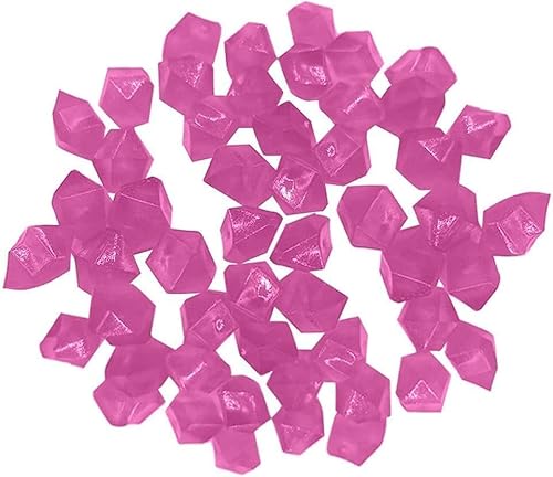 Macrohu 200Pcs Pietre Luminosi Colorate Ciottoli Per Giardino Pietre Acquario Ghiaia Luminose Pietre Nottilucenti Pietre Decorative Ciottoli Incandesc