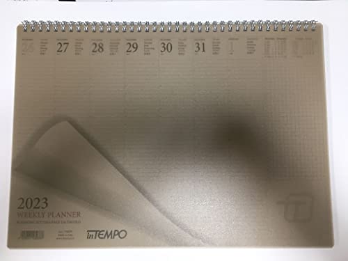 Planning Intempo Settimanale 2025 Maxi 50X35 Cm Spiralato Datato
