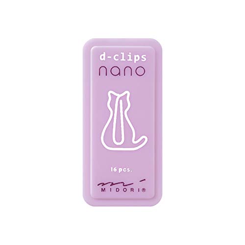 Midori 43377006 - Clip Profonde, Motivo: Nano Gatto