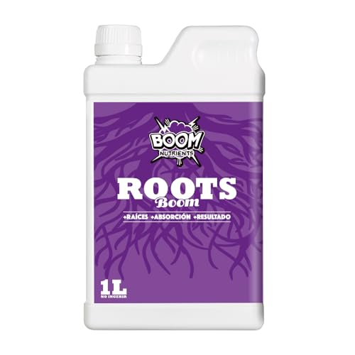 Boom Nutrients Roots Boom - Fertilizzante E Stimolatore Per Radici Di Piante, 1 Litro