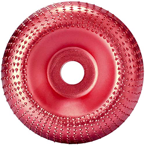 Intaglio Legno Mola Angle Grinder Disco Abrasivo Lucidatura Modellatura 16Mm Disco Taglio Per Modellare Lucidare Levigatura Macinazione (Rosso)