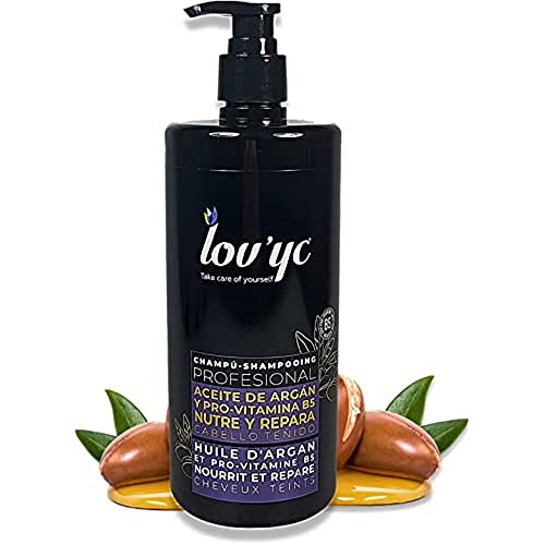 Lovyc Aceite De Argan Y Provitamina B5 Champu Cabello Teñido Nutre Y Repara 750Ml