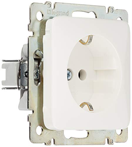 Legrand, 776220, Socket Combi Creo, Bianco Ultra