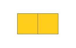Paper State Paperado - Biglietto Quadrato Piegato, 157 X 157 Mm, 220 G/M², 25 Fogli, Colore: Giallo