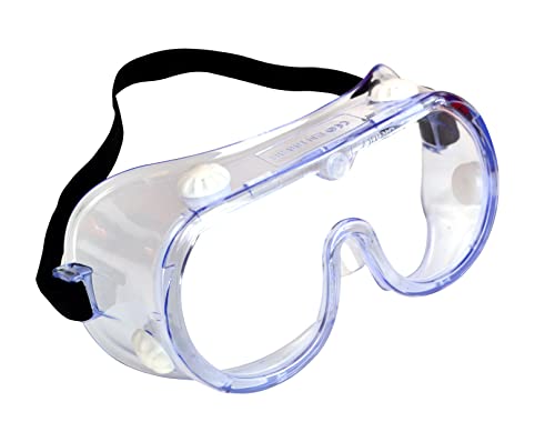 Scan Scappegidv Indirectly Vented (Anti Fog) Safety Goggles, Suitable For Use With Glasses