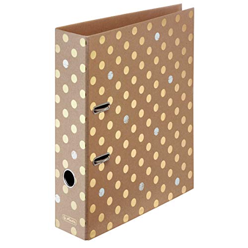 Herlitz Pure Glam Carpeta De Cartã“N A4 Oro, Plata