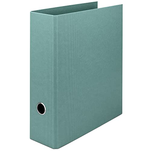 Rössler Papier 1317452380 - S.O.H.O. Cartella Din A4, Con Meccanismo A Leva, Larghezza Dorso 85 Mm, Opale, 285 X 320 Mm