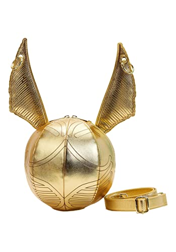 Loungefly Harry Potter Crossbody Bag Golden Snitch Nuovo Ufficiale Oro
