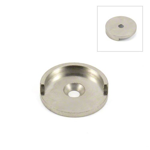 35Mm Dia Mild Steel Keeper Cup For Pot & Countersunk Magnet - Half Lip (Pack Of 10)