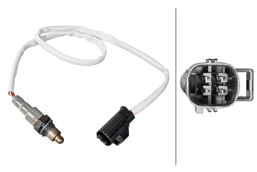 Hella 6Pa 358 221-181 Sonda Lambda - 4A... Poli - Cavo: 620Mm
