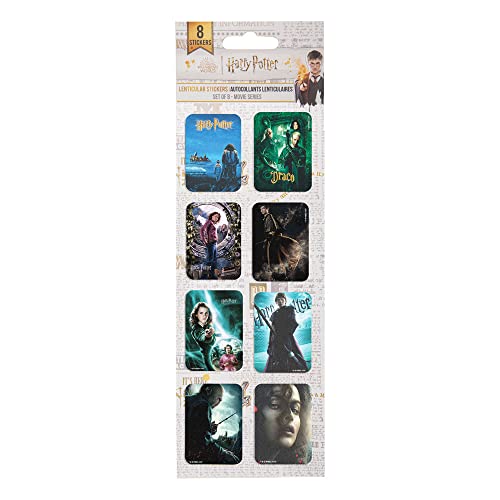 Harry Potter Lenticular Pelicula Harry Potter-4895205609785 Adesivi, Multicolore (26248)