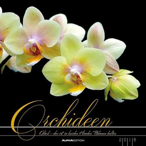Orchideen 2018: Mit Schönen Sinnsprüchen Von Rainer Haak Auf Jedem Monatsblatt