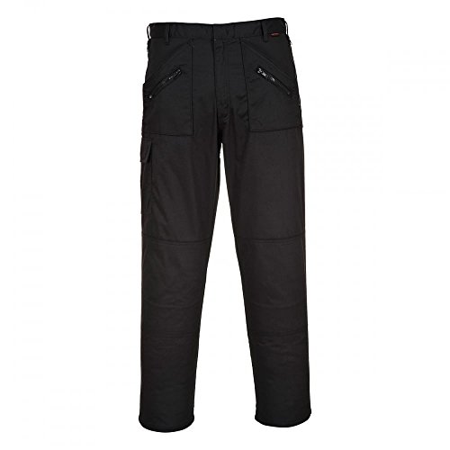 Portwest Action Trousers - Color: Blackt - Talla: 36