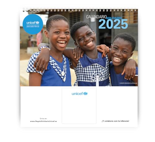 Unicef - Calendario 2025, Calendario Da Parete, Sorrisi