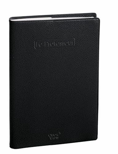 Quo Vadis 626 - Le Professeur Agenda Scolastica 2017/2018, Colore Nero, 21 X 27 Cm