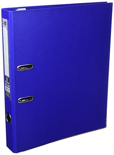 Raccoglitore A Leva Leiderpapel Foglio Documenta Rivestito In Pvc Con Dorso 52 Mm Blu Compressore Metallico
