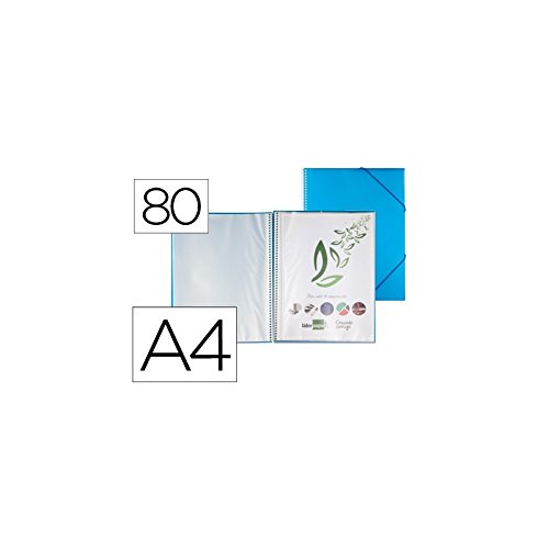 Liderpapel Ec25 – Raccoglitore, Formato A4, Colore: Blu