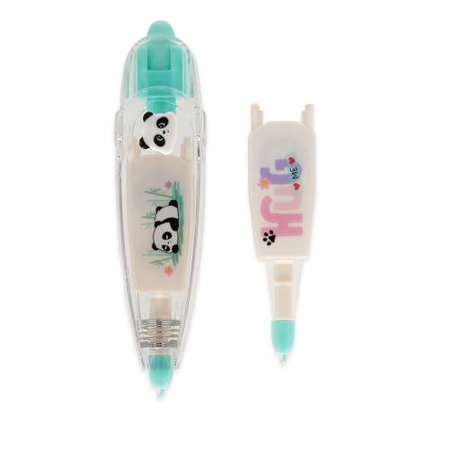 Legami - Decoration Tape Pen, Nastro Decorativo Tema Panda, Perfetto Per Decorare Diari, Biglietti Di Auguri, Notebooks, Lunghezza 4M + 1 Ricarica Inc