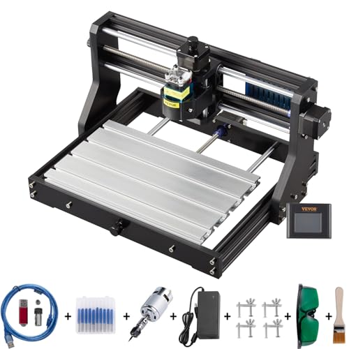 Vevor Macchina Control Mini Incisore Laser 500Mw 300 × 180 × 45Mm Con Controller Offline 3 Assi Macchina Per Incisione Laser Per Intaglio Fresatura Pl