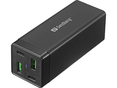 Cargador Sandberg 4In1 2Xusb-C 2Xusb 65W
