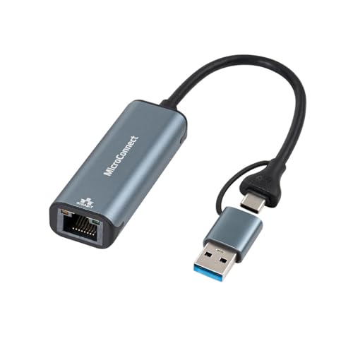 Microconnect Usb-C/A To Rj45 Network Marca
