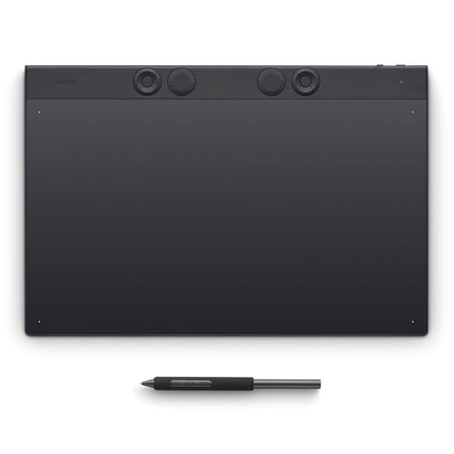 Wacom Intuos Pro Large È Una Tavoletta Con Penna Wacom Pro Pen 3, Pensata Per Professionisti Di Montaggio Video, Modellazione 3D E Animazione, Offrend