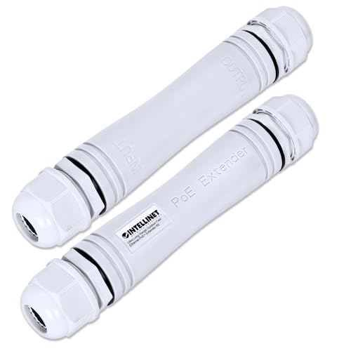 Intellinet 561952 Kit Di Estensione Poe+ Fast Ethernet Per Esterni Bianco
