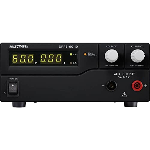 Voltcraft Dpps-60-10 Alimentatore Da Laboratorio Regolabile 1-60 V/Dc 0-10 A 600 W Usb Programmabile Num. Uscite 1