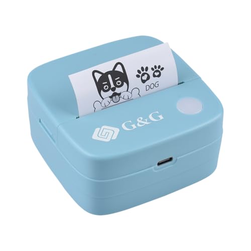 G&G Ga-Sd001Bl - Drucker Termico 30 Mm, 25 Mm, 15 Mm