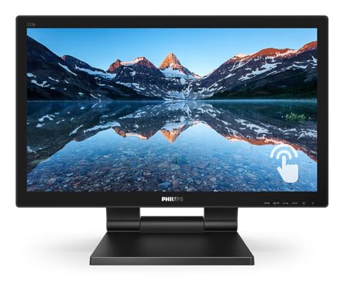 Philips B Line 222B9Ta-00 Monitor Touchscreen 21.5'' Full Hd Va 60Hz Nero Ufficio