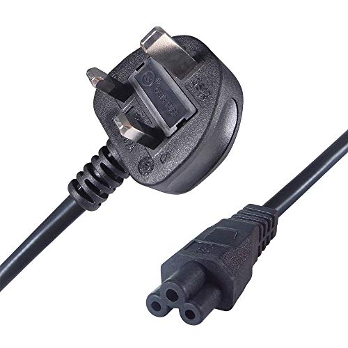 Computer Gear 27-0114 Cavo Di Alimentazione Nero 2 M Accoppiatore C5 Bs 1363