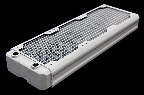 Black Ice Nemesis 360 Gtx Dual-Core Xtreme Profile Radiatore – Bianco
