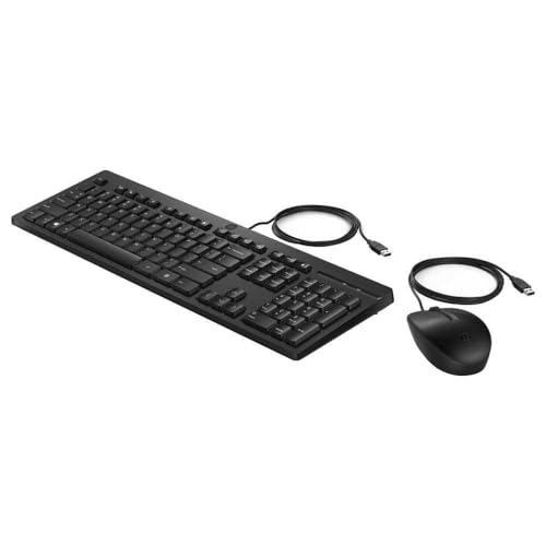 Hp 225 Wired Mouse And Kb Emea-Intl