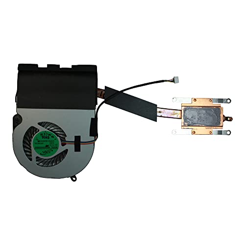 Power4Laptops Versione 1 (Si Prega Di Controllare L'Immagine) Ventola Sostituzione Per Portatili Con Dissipatore Compatibile Con Toshiba Satellite Rad