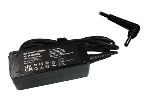 Power4Laptops Adattatore Alimentatore Per Portatile Caricabatterie Compatibile Con Medion Akoya E3222