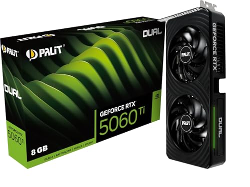 Palit Geforce Rtx 5060 Ti Dual Oc (8Gb Gddr7/Pci Express 5.0/2632Mhz/28000Mhz)