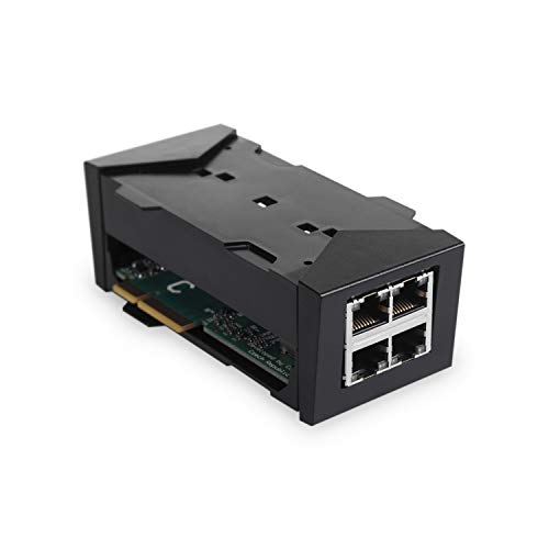Turris Mox C (Ethernet) Modulo | 4X Porta Lan 10/100/1000 Mbps (Rj-45), Collega I Dispositivi Alla Tua Rete | Per Router Mox Open Source E Sicuri
