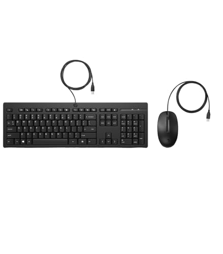 Hp Combo Mouse E Tastiera Cablata 225
